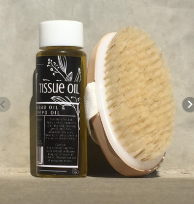 Picture of Tissue oil with Dry brush