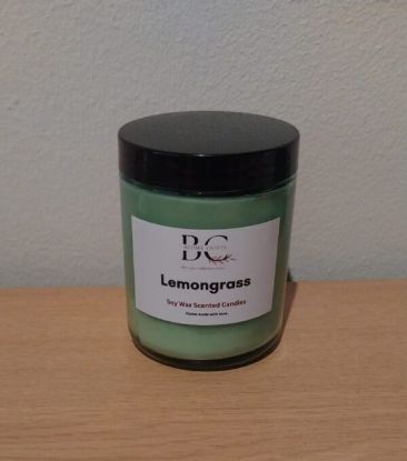 Picture of Ocher Glass Jar _ Soy Wax Scented Candles